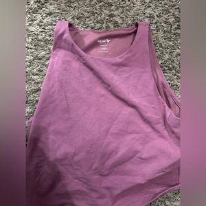 Old navy power hill crop top with built in bra size L